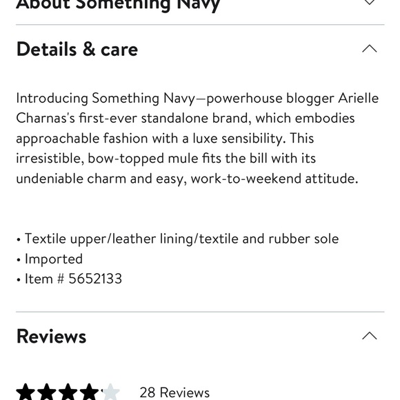 Something Navy Avenue Bow Mule - Picture 15 of 15